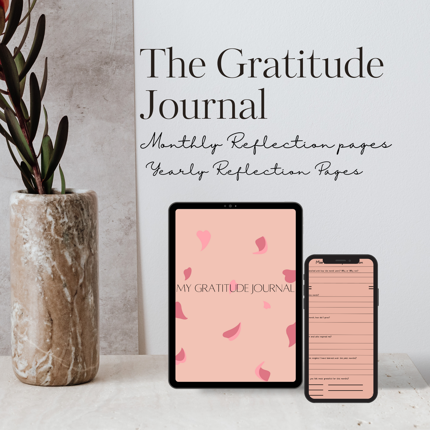 "Gratitude Glow: Digital Journal for Daily Thankfulness & Positivity – Interactive Reflections for Mindfulness Practice – Top-Rated E-Journal for Men & Women"