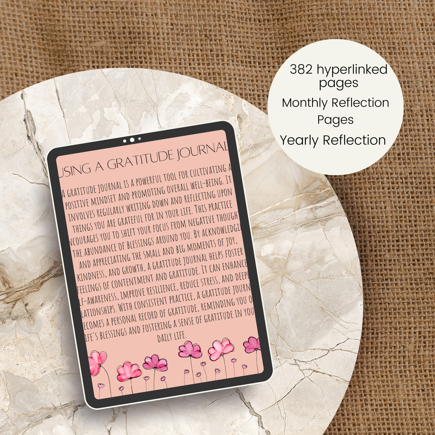 "Gratitude Glow: Digital Journal for Daily Thankfulness & Positivity – Interactive Reflections for Mindfulness Practice – Top-Rated E-Journal for Men & Women"